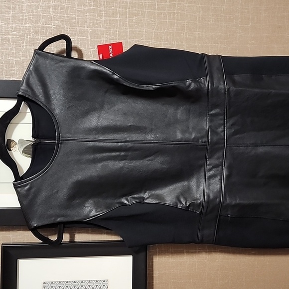 Spanx Leather-Like Fitted Dress - Picture 4 of 13